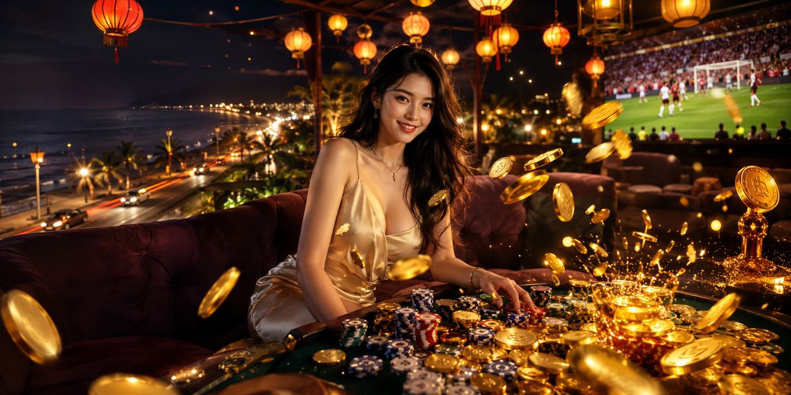 Phong cảnh Hội An với ánh đèn lồng và hoạt động casino trực tuyến